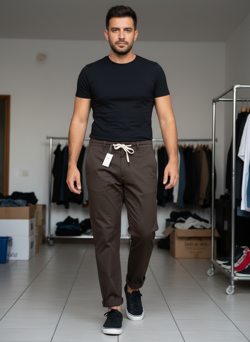 Pantalone Modello 04 Artigianale 100% Cotone - Pieraví