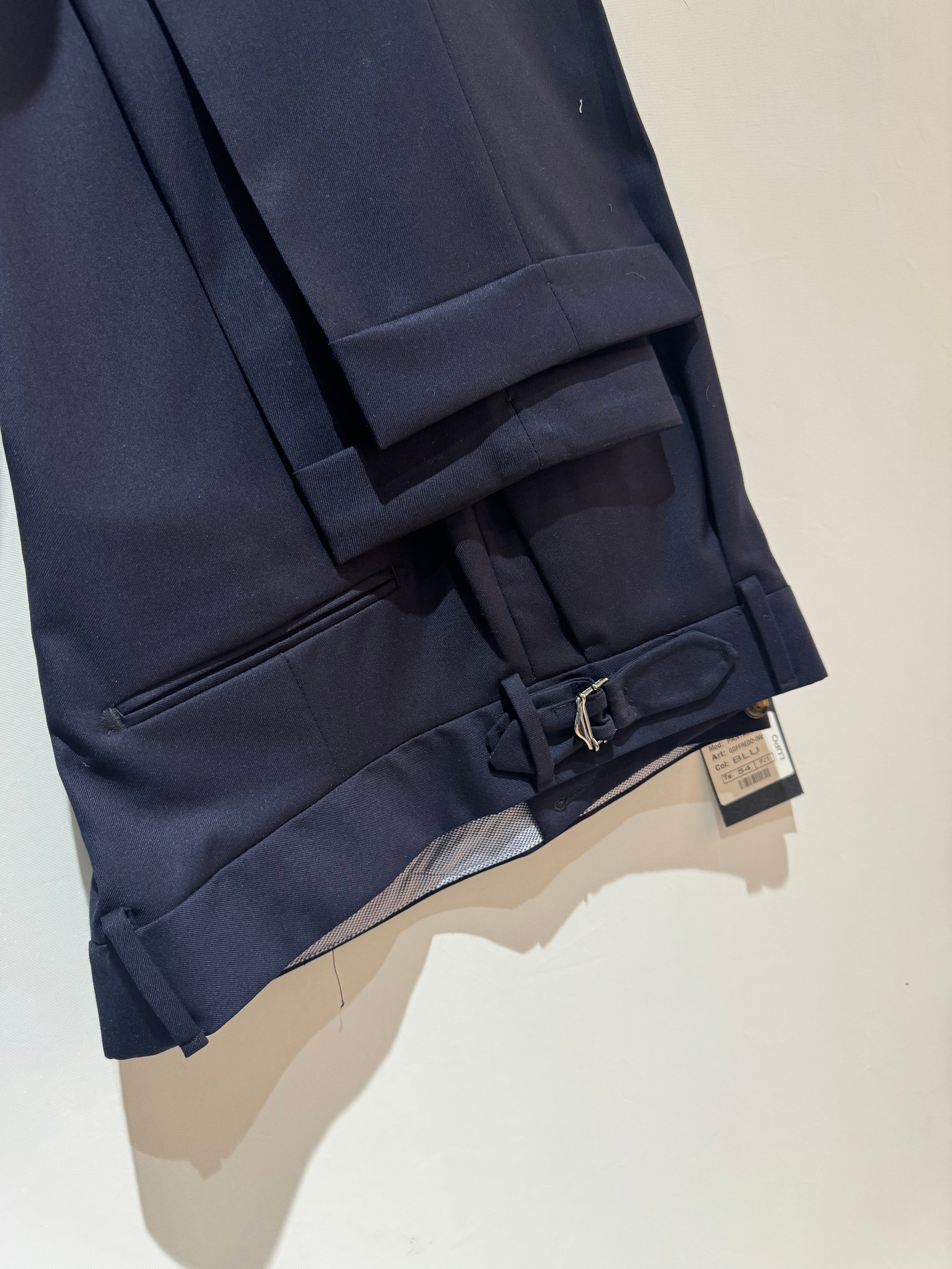 Pantalone Vita Alta Sartoriale con Fibbie Laterali | Pieraví