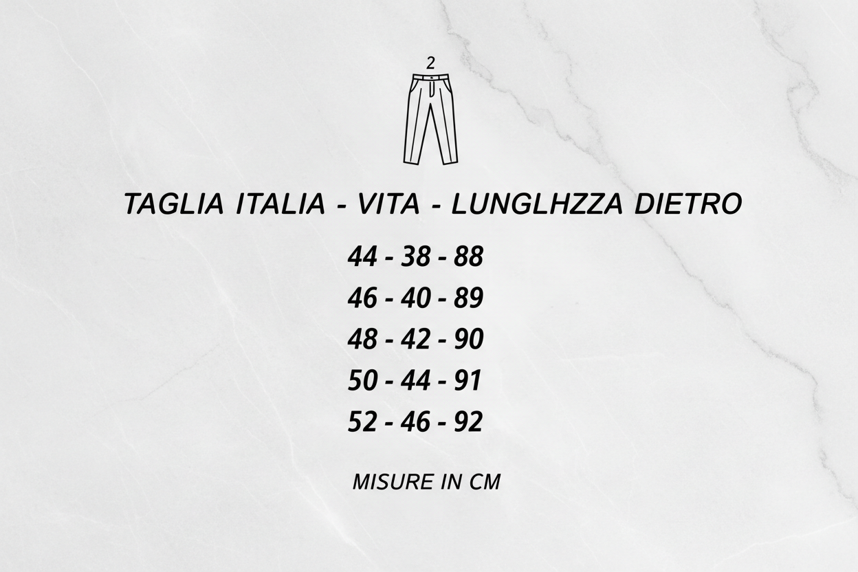 Pantalone Modello 04 Artigianale 100% Cotone - Pieraví