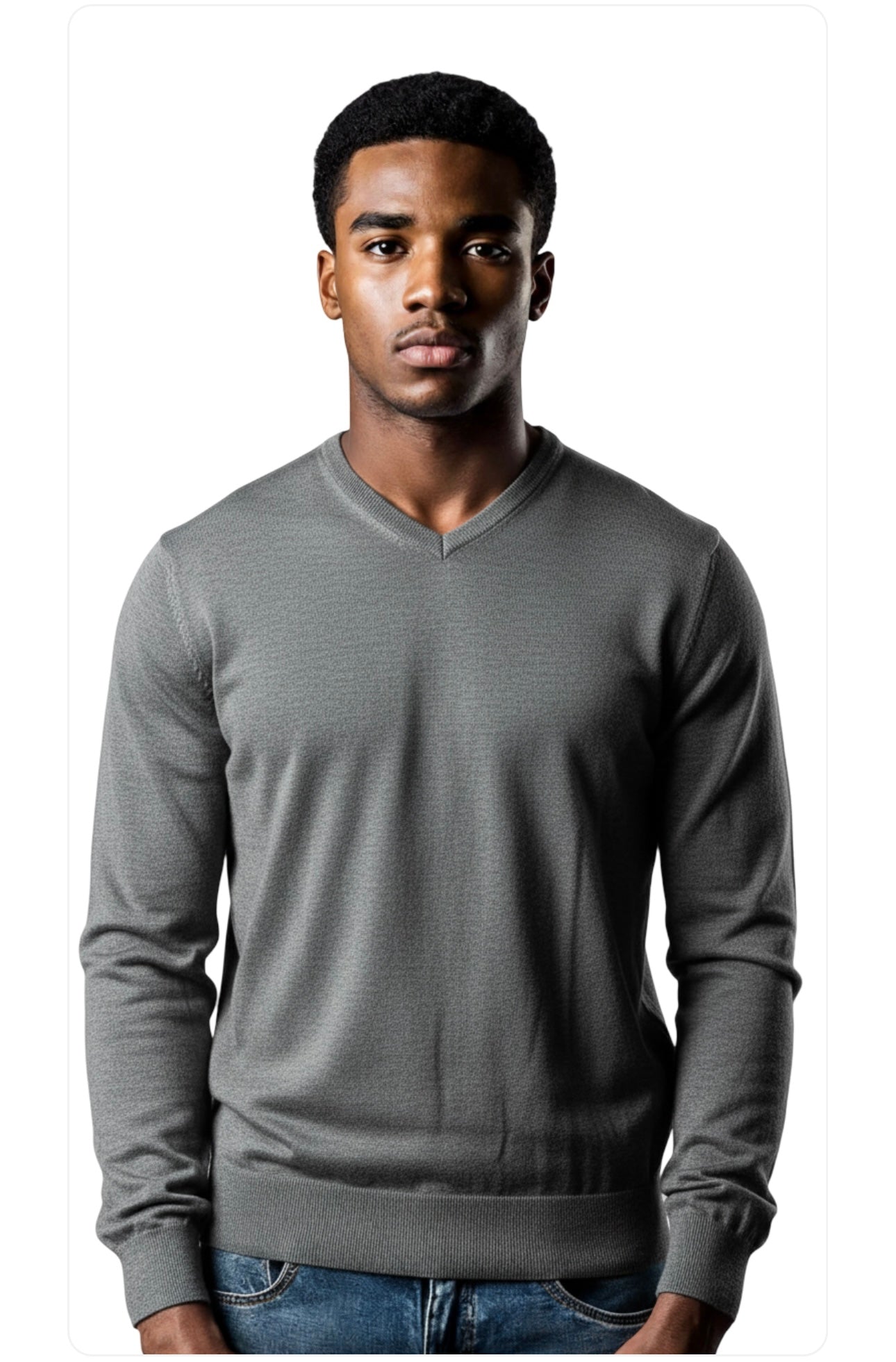 Maglioncino Slim Fit Misto Lana - Sartoria Napoletana