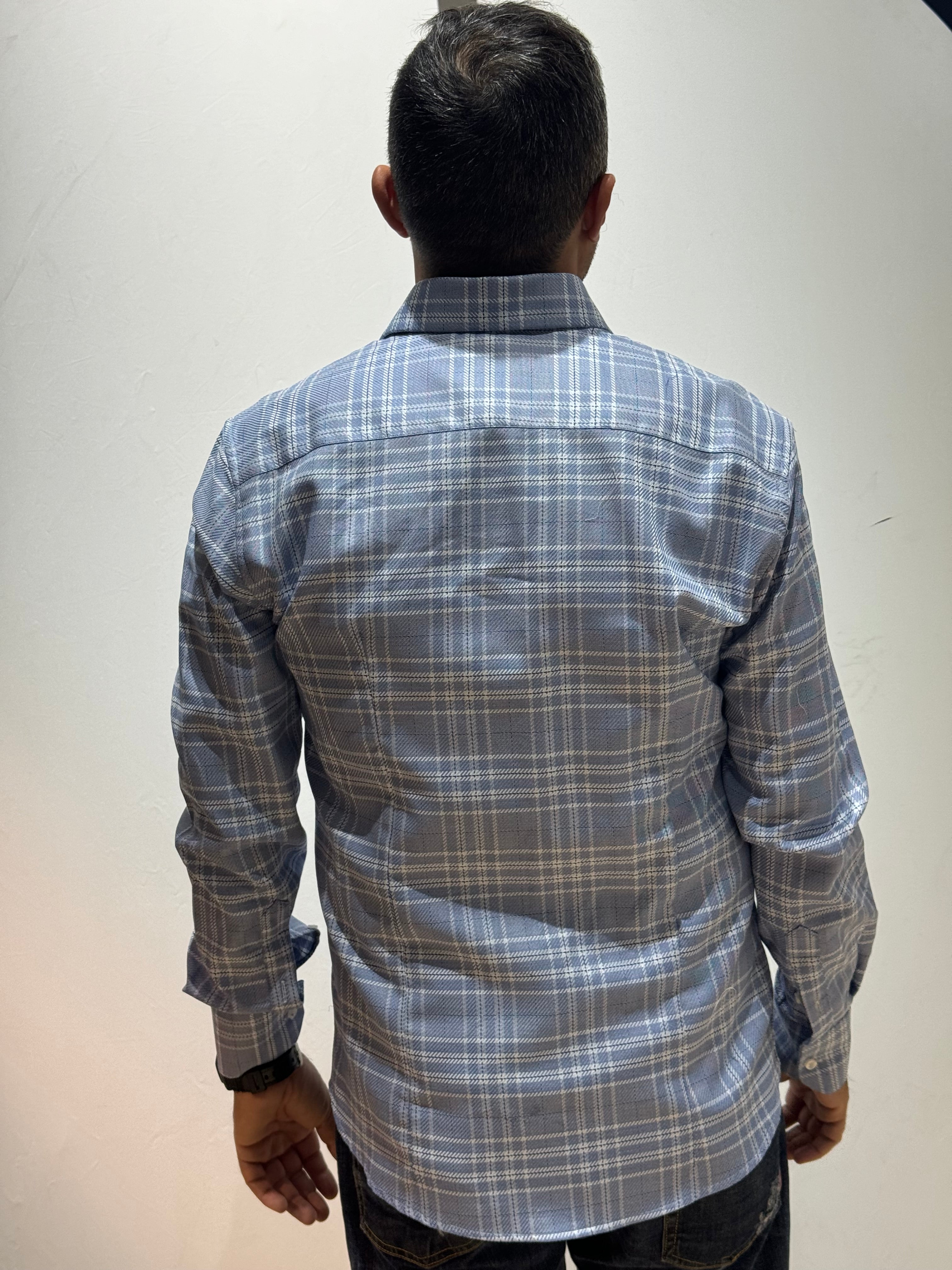 Camicia Regular Fit in Flanella Quadri logo ricamato - Camiceria Pierro