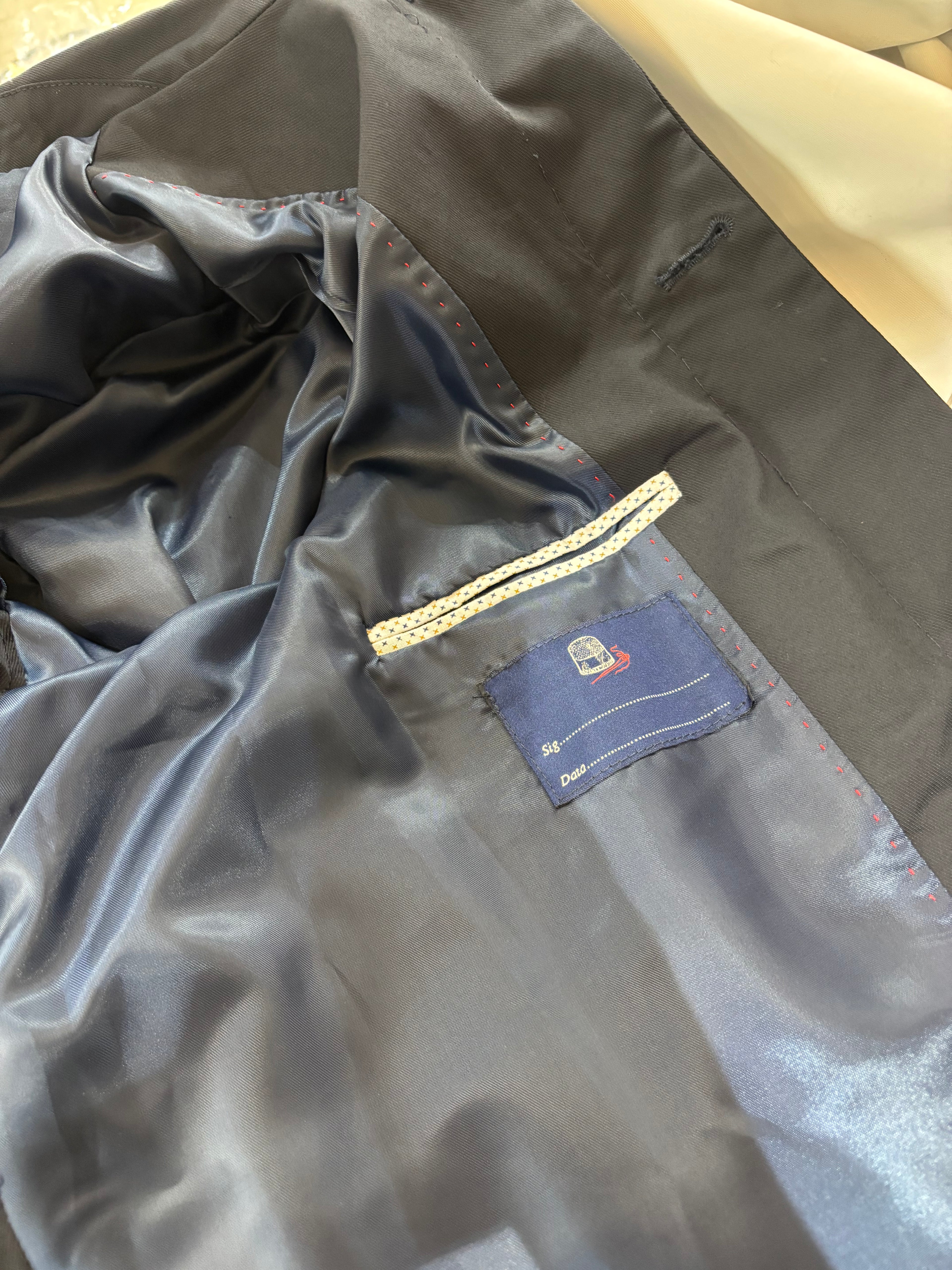 Trench Blu Sartoriale - Eleganza Contemporanea - Pieravì
