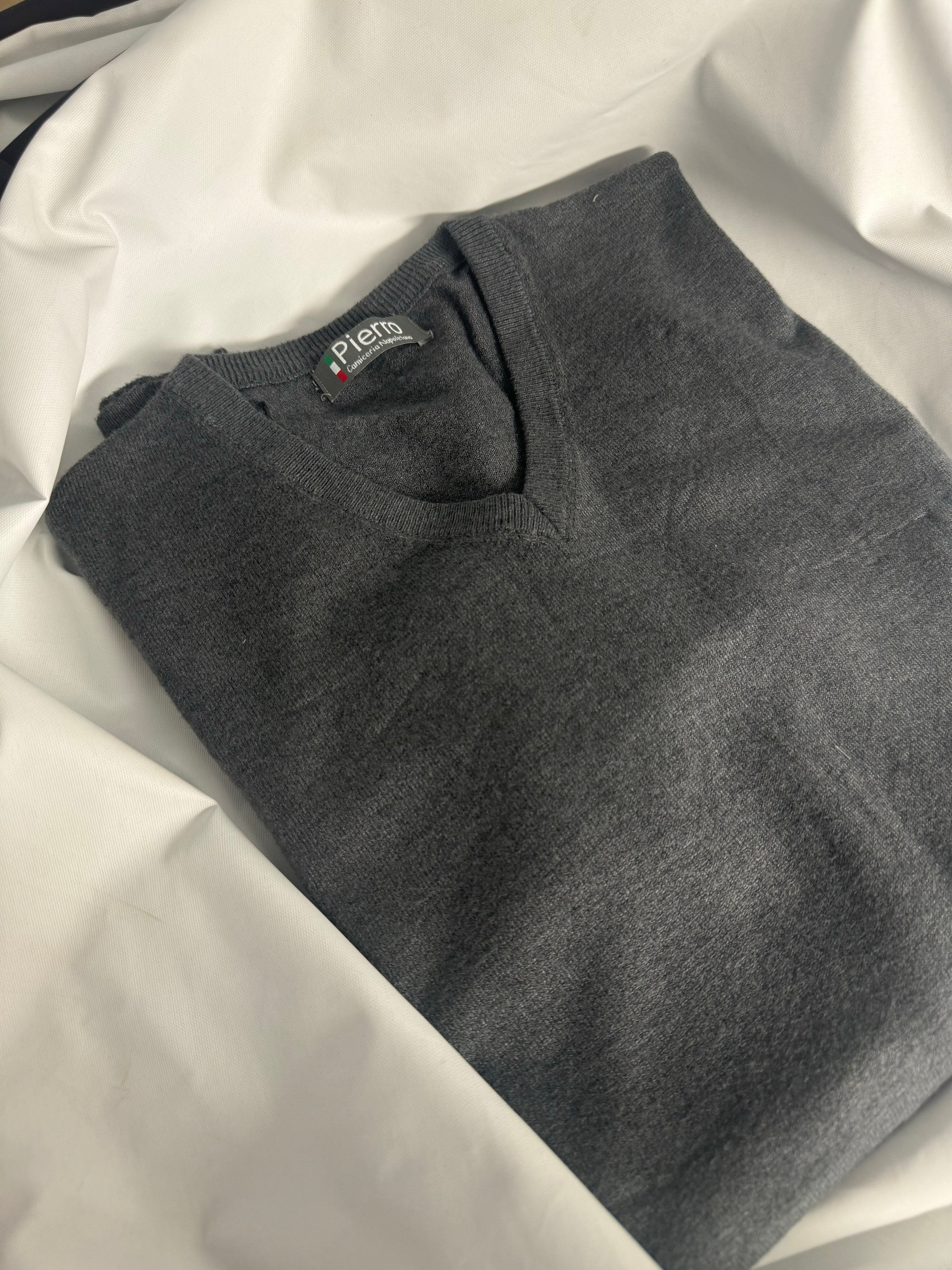 Maglioncino Slim Fit Misto Lana - Sartoria Napoletana