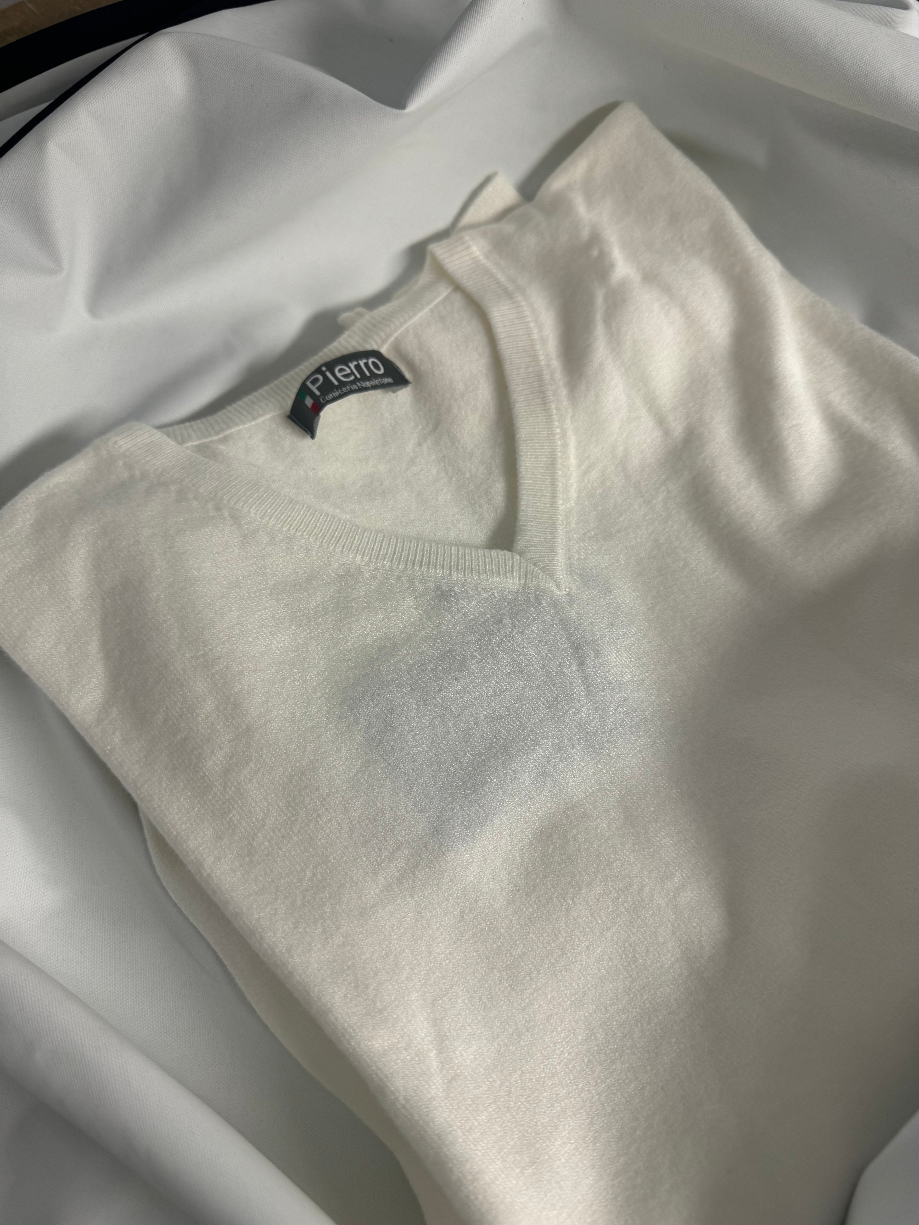 Maglioncino Slim Fit Misto Lana - Sartoria Napoletana