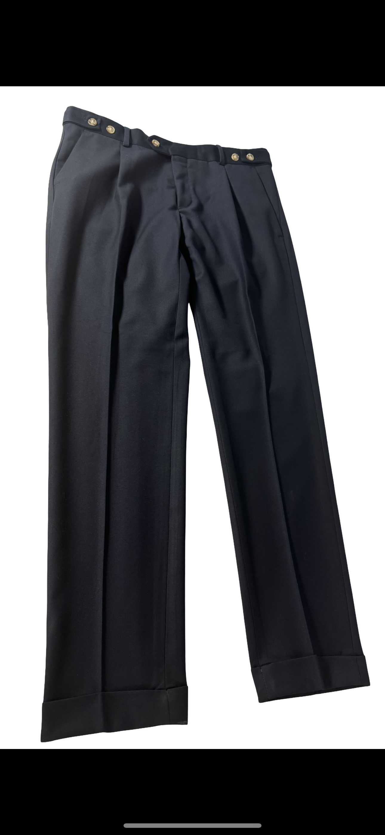Pantaloni sartoriali 08 - frontal Pince