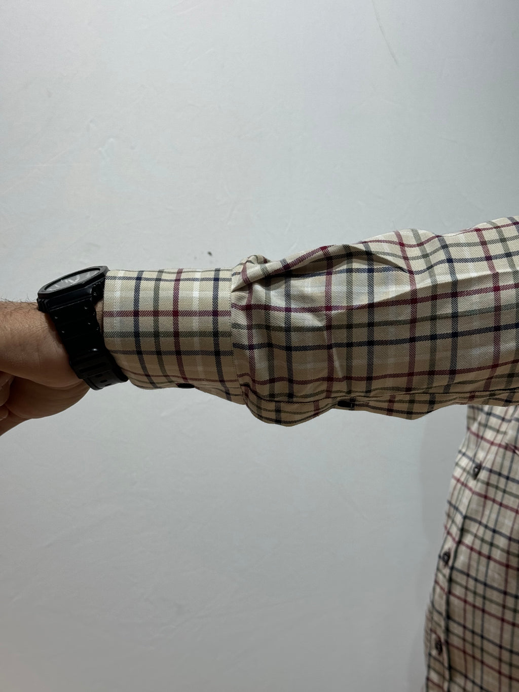 Camicia Uomo Regular Fit a Quadri – Collo Italiano e Logo Ricamato | Camiceria Pierro